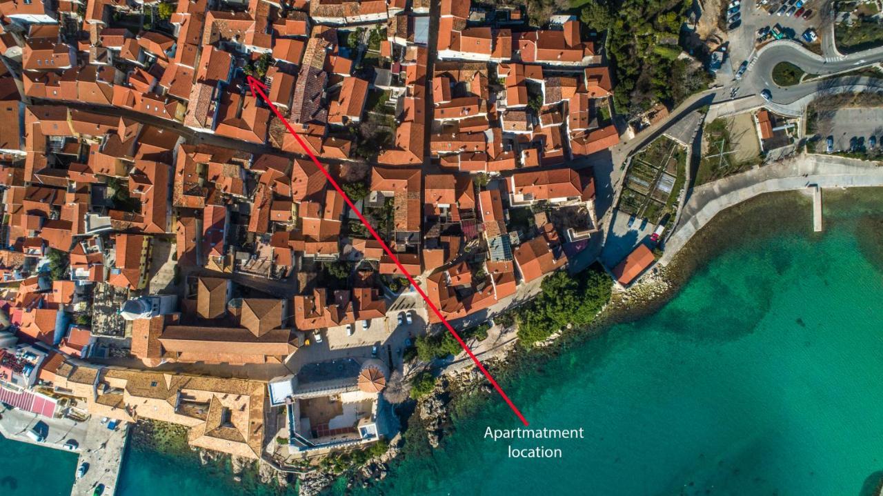 Ferienwohnung La Casa Di Pietra Krk Exterior foto